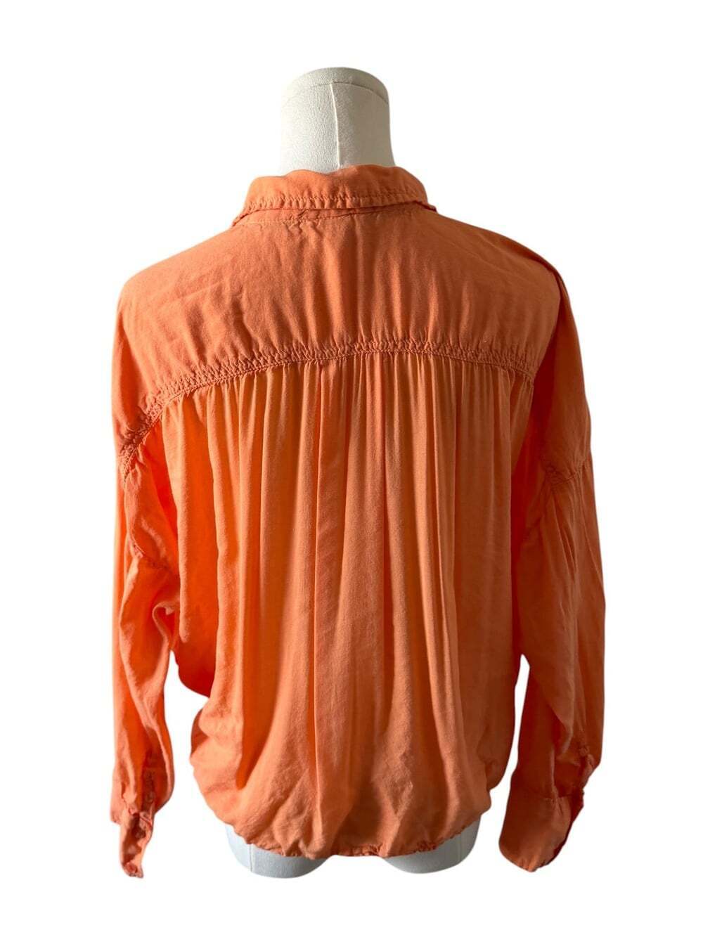 Pilcro Anthropologie Shirt in Papaya - Picture 4 of 5